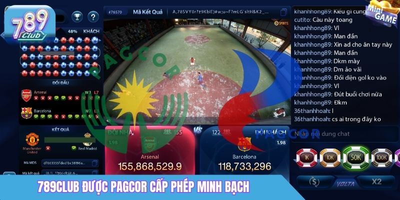 Trang chủ 15 789Club được PAGCOR cấp phép và hoạt động minh bạch