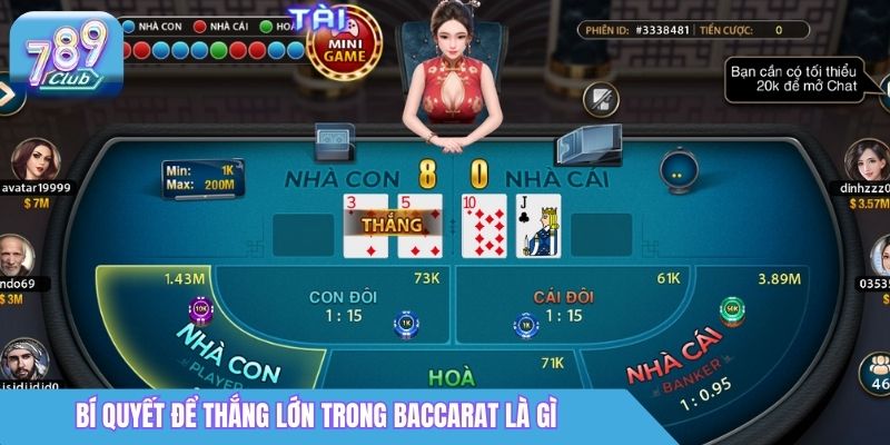 Baccarat 789club Là Gì? Kinh Nghiệm Và Mẹo Chơi Từ Các Cao Thủ 5 Bí quyết để thắng lớn trong Baccarat là gì?