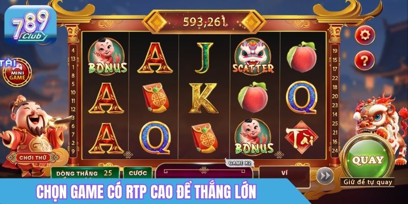 Nổ Hũ Đổi Thưởng Nhiều Cấp Jackpot Hấp Dẫn, RTP Cao 3 Chọn game có RTP cao để thắng lớn nổ hũ đổi thưởng