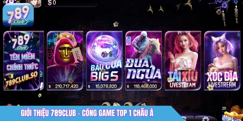Giới Thiệu 789Club - Điểm Đến Lý Tưởng Cho Game Thủ Việt Nam 1 Giới thiệu 789Club - Cổng game top 1 châu Á