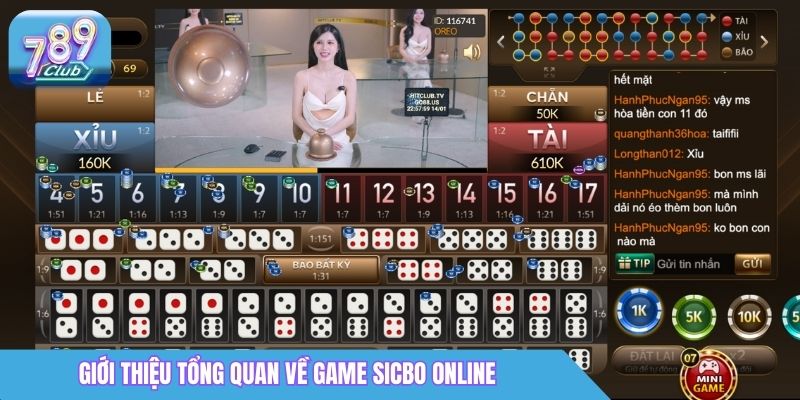 Sicbo Online Trải Nghiệm Dealer Trực Tiếp, Tỷ Lệ Thắng Cao 1 Giới thiệu tổng quan về game sicbo online