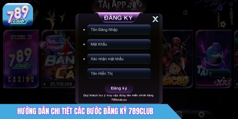Đăng Ký 789Club Online - Thao Tác Chuẩn, Truy Cập Ổn Định 2 Hướng dẫn chi tiết các bước đăng ký 789Club cơ bản