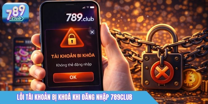 Đăng Nhập 789Club Mới Nhất - Truy Cập Ổn Định 24/7 3 Lỗi tài khoản bị khoá khi đăng nhập 789Club