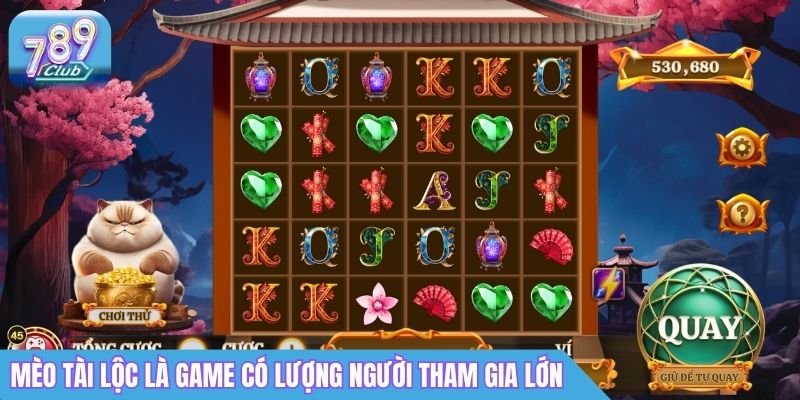 Top Game Nổ Hũ Tại 789Club Với Jackpot Lớn Dễ Trúng 3 Mèo Tài Lộc là game có lượng người tham gia lớn