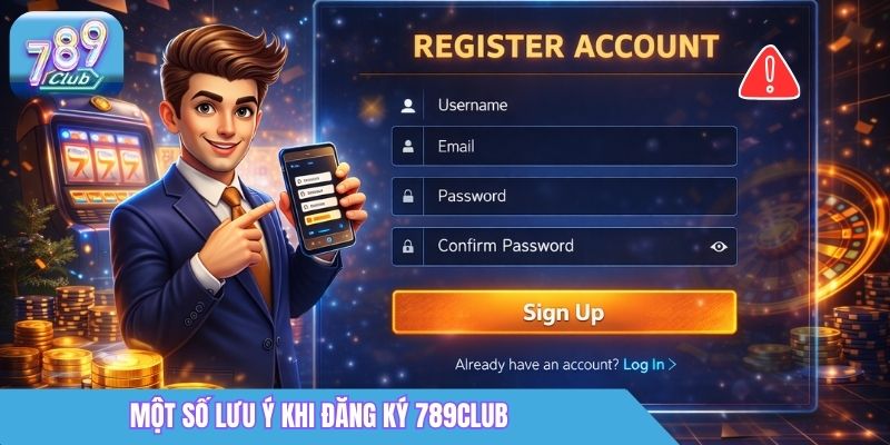 Đăng Ký 789Club Online - Thao Tác Chuẩn, Truy Cập Ổn Định 3 Một số lưu ý khi đăng ký 789Club