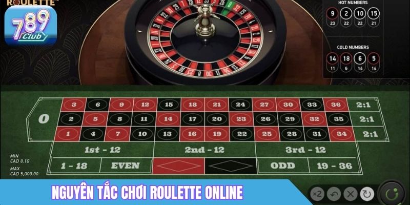Roulette 789club Online - Quay Số May Mắn, Nhận Thưởng Mỗi Ngày 2 Nguyên tắc chơi Roulette online