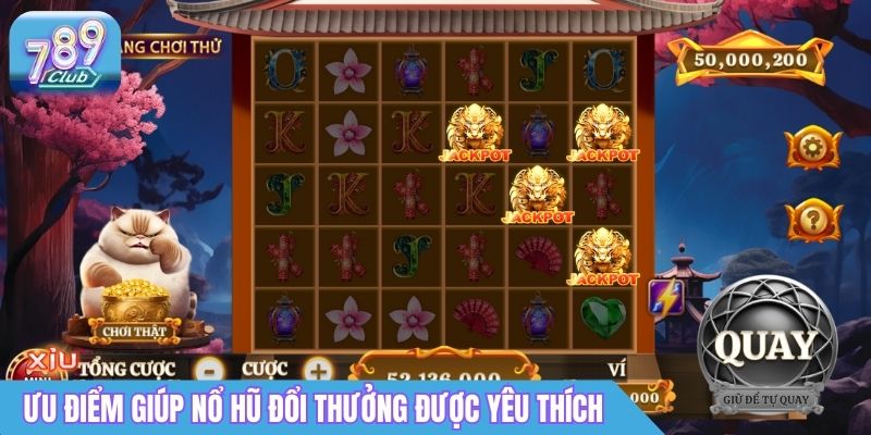 Nổ Hũ Đổi Thưởng Nhiều Cấp Jackpot Hấp Dẫn, RTP Cao 1 Những ưu điểm giúp Nổ Hũ đổi thưởng được nhiều người yêu thích